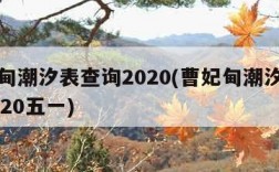 曹妃甸潮汐表查询2020(曹妃甸潮汐表查询2020五一)