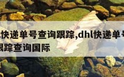 dhl快递单号查询跟踪,dhl快递单号查询跟踪查询国际