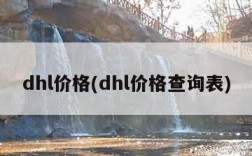 dhl价格(dhl价格查询表)