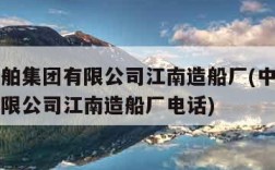 中国船舶集团有限公司江南造船厂(中国船舶集团有限公司江南造船厂电话)